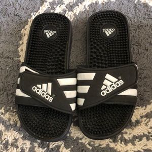 Adidas slip on slides